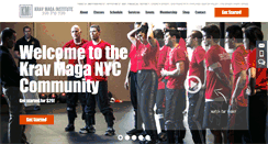 Desktop Screenshot of kravmagainstitutenyc.com